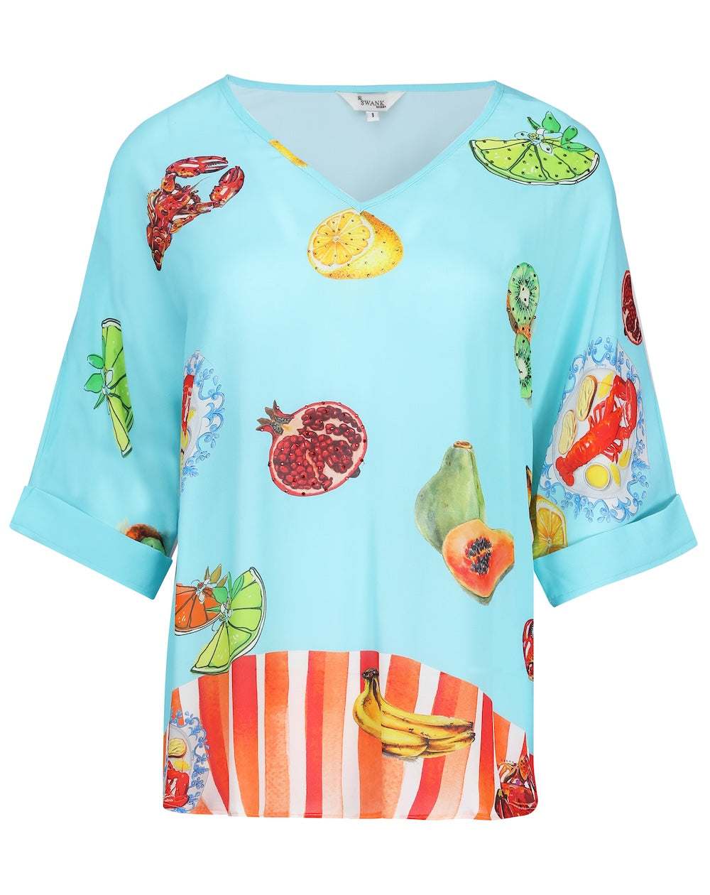 LUCCIANO - KAFTAN TOP (Shorter Style) - TheSwankStore