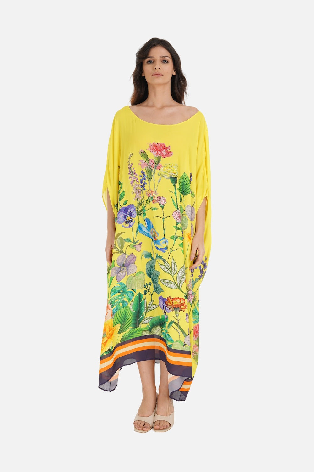 CALICO - BOX KAFTAN - TheSwankStore