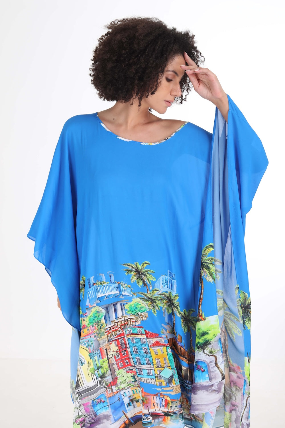 ST TROPEZ - SHORT KAFTAN - TheSwankStore