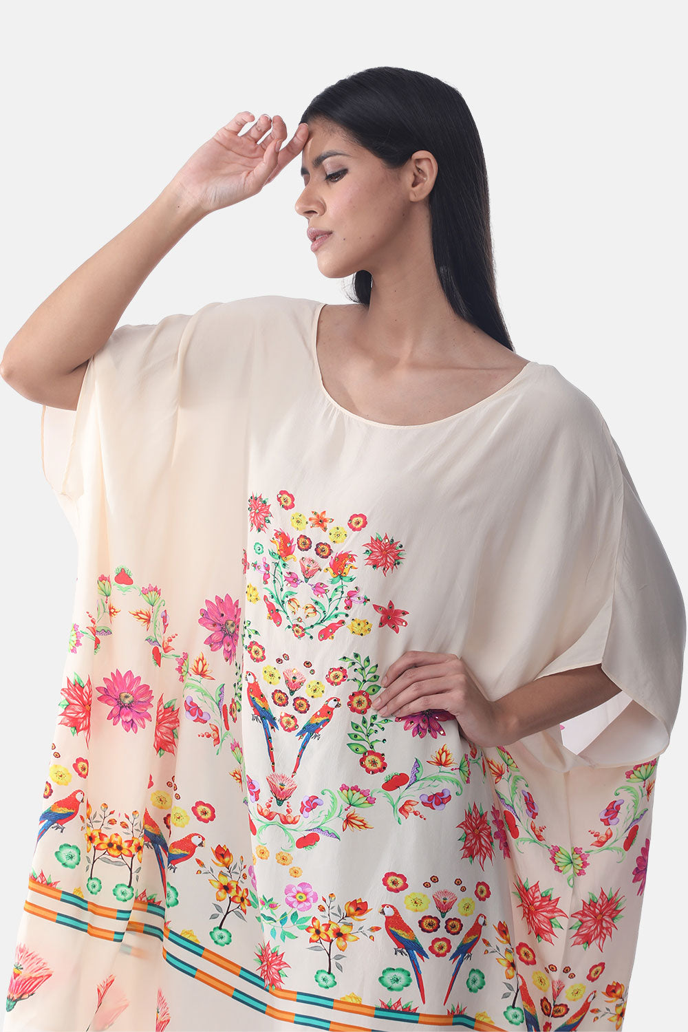 MESSIAN - SHORT BOX KAFTAN - TheSwankStore