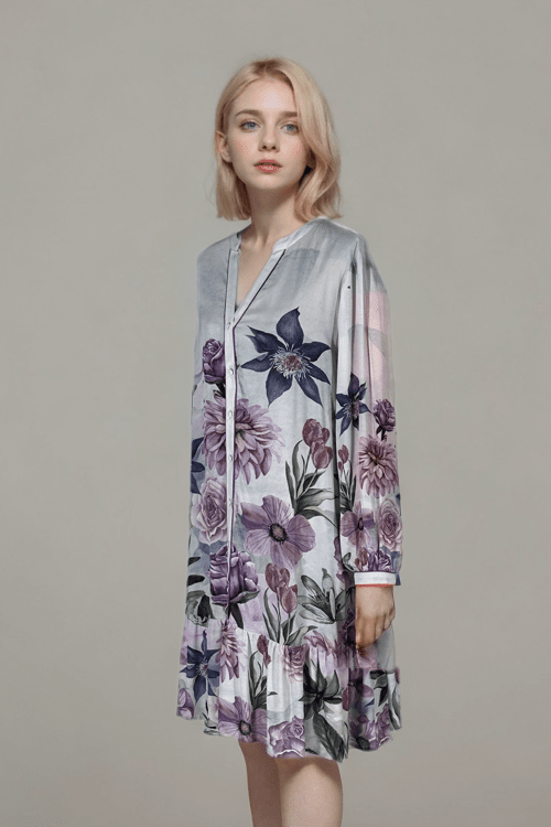 MARIC FLORAL - AVA DRESS (Size - XL/XXL) - TheSwankStore