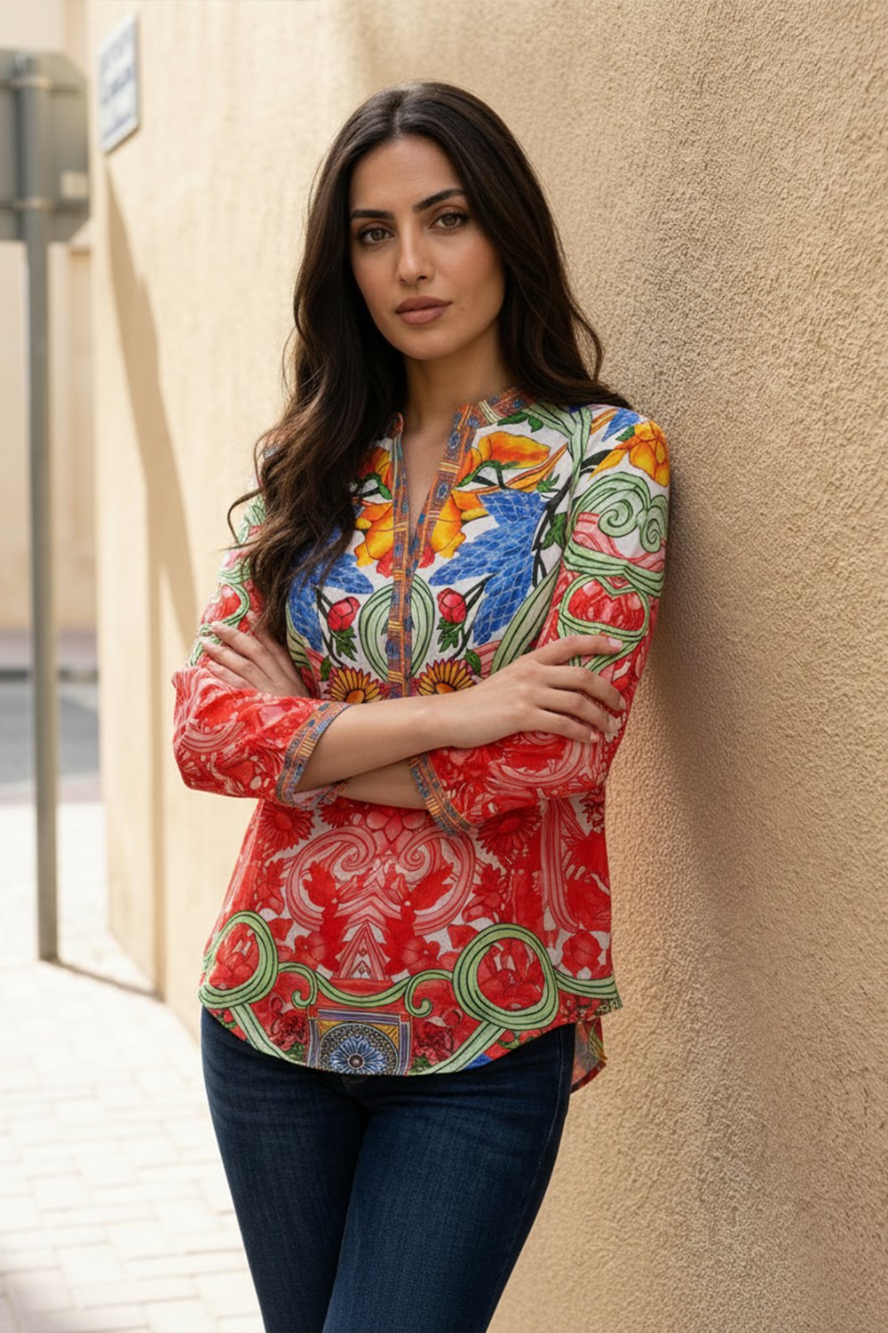 GARDEN OF EDEN - MILANO SHIRT 100% Silk - TheSwankStore